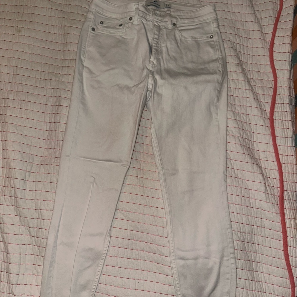 Vineyard Vines Women's White Jeans